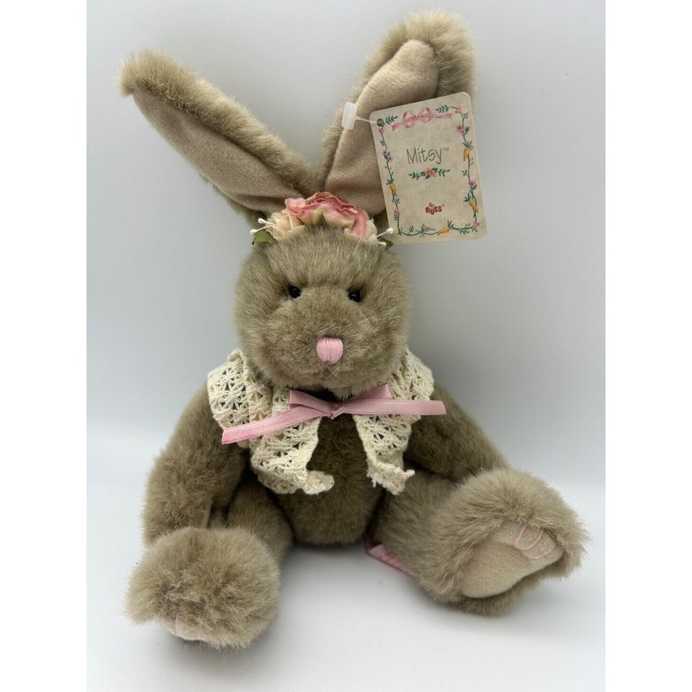 Russ Mitsy Tan Rabbit Plush
